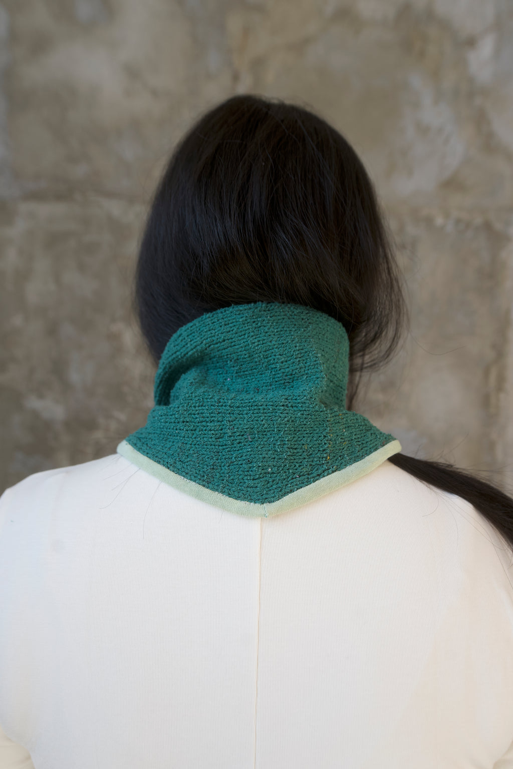 No. 3 Two Tone Triangle Scarf