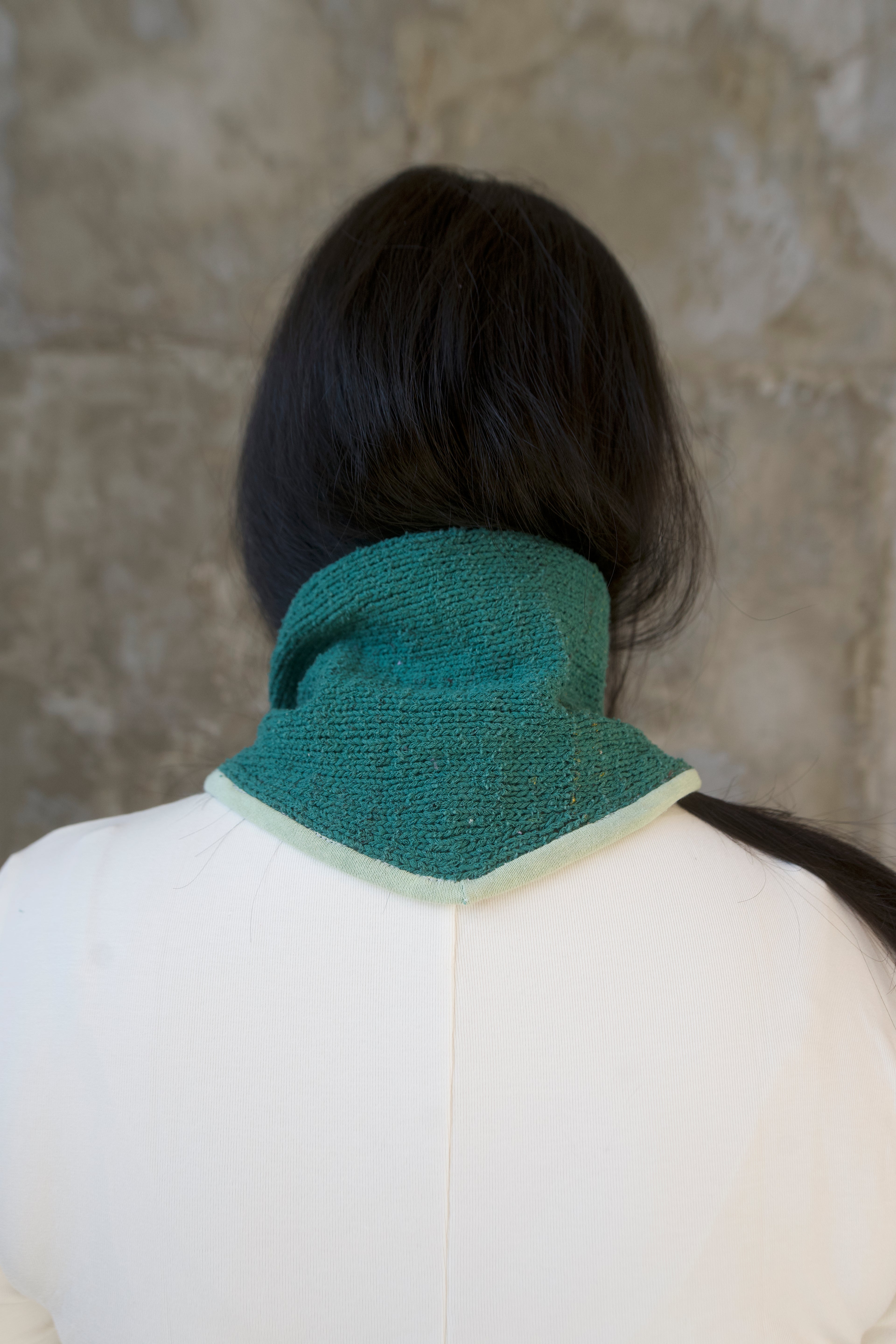 No. 3 Two Tone Triangle Scarf
